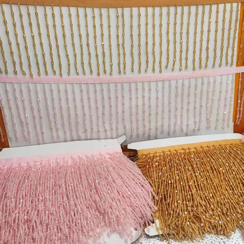 rubans décoratifs multicolores rose clair doré rouge blanc noir
