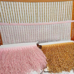 rubans décoratifs multicolores rose clair doré rouge blanc noir