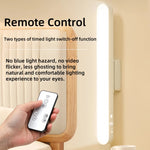 lampe led table aimantée rechargeable usb blanc moderne minimaliste adjustable trois couleurs