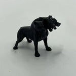 figurine chien trois têtes cerbère noir texturé 3d mythologique fantastique décoration maison