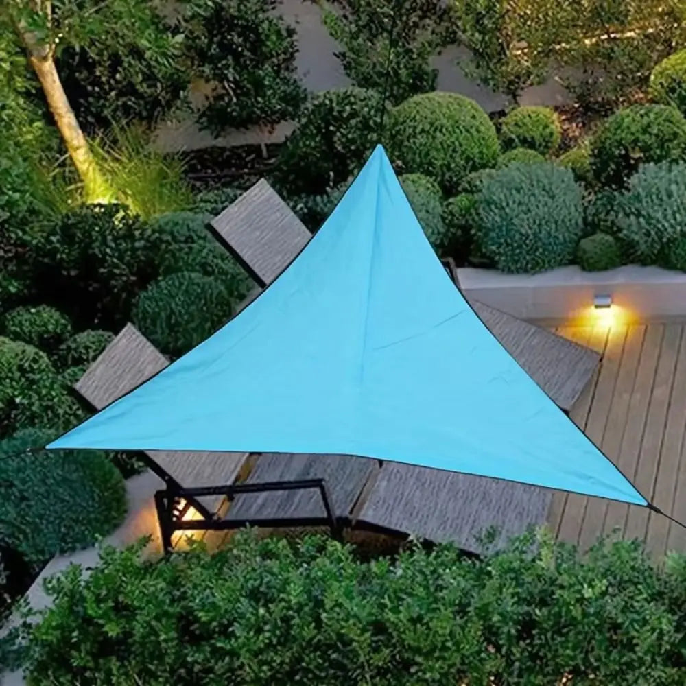 tentes jardin orange bleu beige oxford mylar réfléchissant moderne suspension 300cm opaque