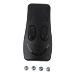 télécommande moderne sourire noir blanc commande bouton poussoir haute tension