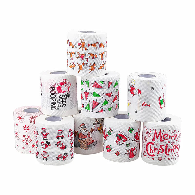 papier toilette just married thème festif personnages mariage ballons colorés tringle festive blanc