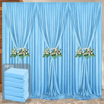 rideau fond scène blanc rose rouge moderne panneaux poignées 5ft 10ft opaques