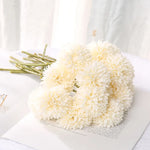 décoration intérieure bouquet hortensia artificiel moderne rose blanc vert violet