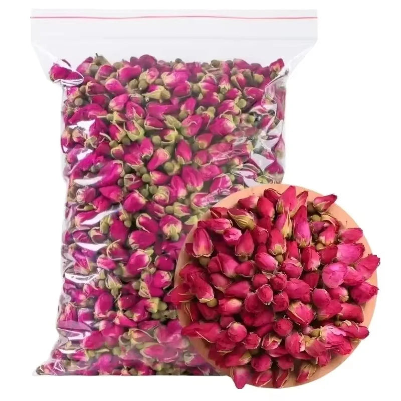fleurs séchées roses violets naturelles decoration mariage anniversaire intérieur 100g 250g 500g