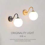 lampe murale moderne appliquée verre noir doré brillante chambre entrée fixée minimaliste lumière led