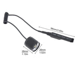 lampe torche noire led zoomable résistante 10w 1000 lumens texturée moderne 200 500mètres