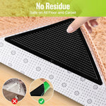 protections anti dérapantes tapis adhésives triangles texturées noir beige blanc orange gris intérieur utilitaires