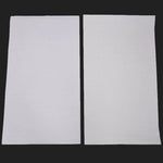 serviette moderne imprimée blanc texte laundry room silhouettes vêtements adhésive résistante eau contemporain