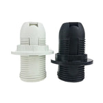 prise lampe e14 e27 blanc noir moderne base lampe led pendante plafonnier
