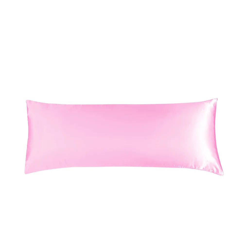coussins satinés bleu marine gris clair rose pâle gris foncé doux moderne élégants polyester