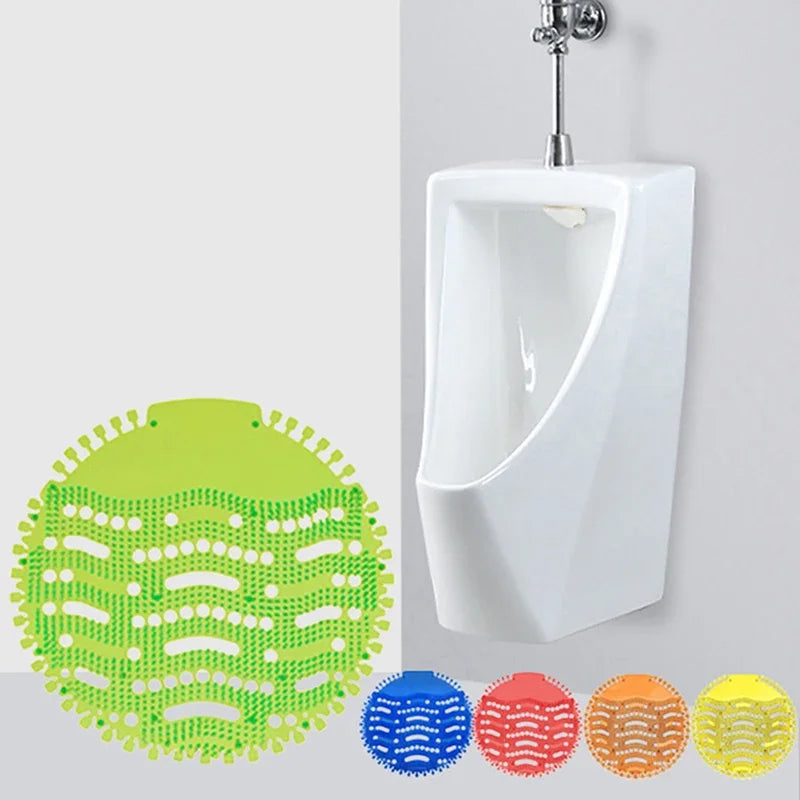 filtre urinoir adhésif couleurs multiples moderne antipollution salle bain restaurant