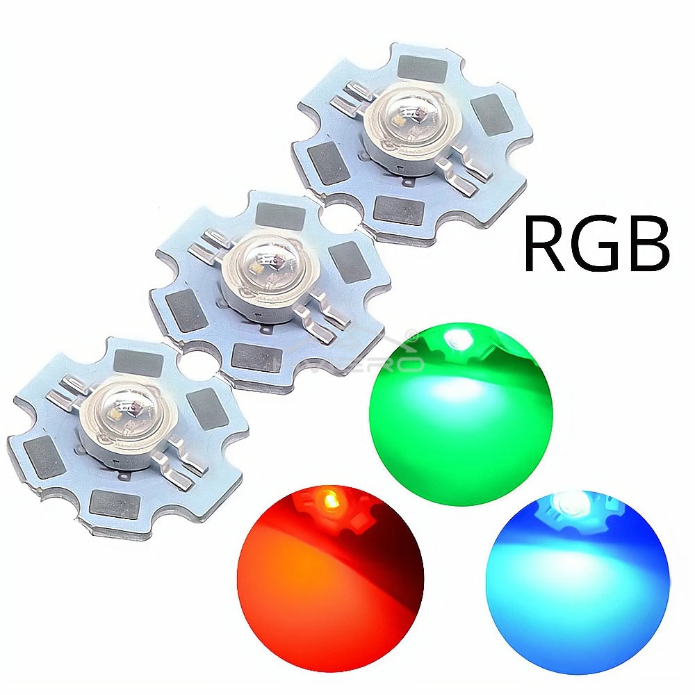 Diodes LED Blanc Rouge Bleu Vert Jaune Circulaire Points Lumineux Opacité Moderne