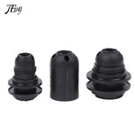 socquettes e14 blanc noir rondes lisses modernes non visibles fixations opaques