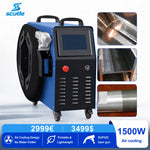 machine laser nettoyage rouille peinture oxyde portable écran tactile lance pistolet câble gris certification