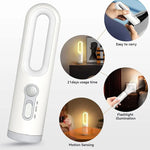 lampe table moderne blanc rechargeable led sans fil allumage auto usb