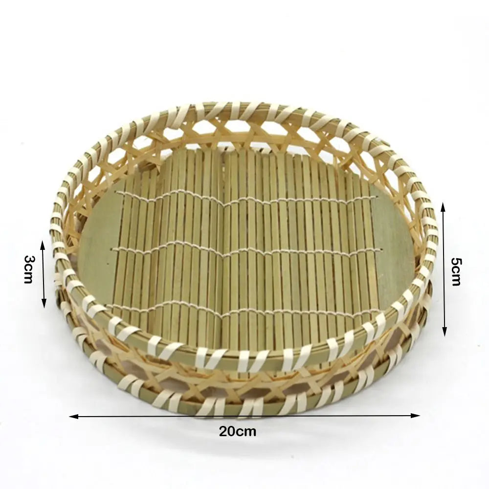 paniers bambou tissage régulier motifs géométriques naturel vert clair traditionnels artisans respectueux environnement