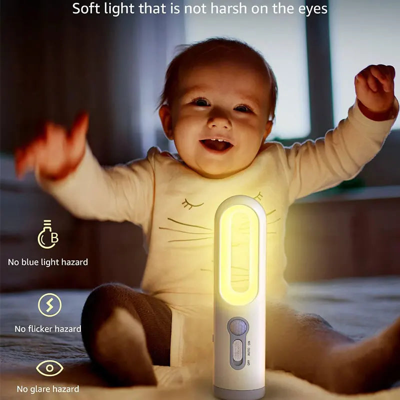 lampe table moderne blanc rechargeable led sans fil allumage auto usb
