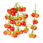 décoration murale guirlande fruits artificiels moderne réaliste clips vert rouge jauneintérieur