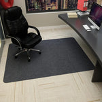 tapis sol noir gris moderne 90x120cm imperméable antidérapant flocage polyesterolvable