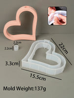 vases silicone couleur vert rose blanc forme coeur rectangle moderne