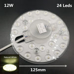 lampe led blanc moderne clips 12w 18w 24w 36w led diodes opaques certifications ccc