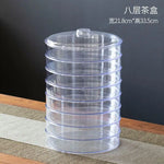 boîte thé transparente imprimé chinois moderne résistante humidité papier d'emballage double couche