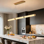 lampe suspendue moderne marbre blanc doré salon restaurant cuisine chambre