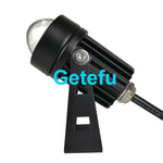 projecteur led moderne étanche noir ip65 3w 4000k aluminium flux lumineux 249paque