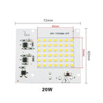 projecteur led 10w 20w 30w 50w 100w blanc chaud froid moderneextérieur