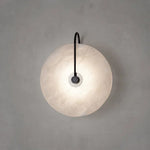 lampe murale moderne marbre blanc noir éclairage quotidien fixée 220v led 2000lm 10m²