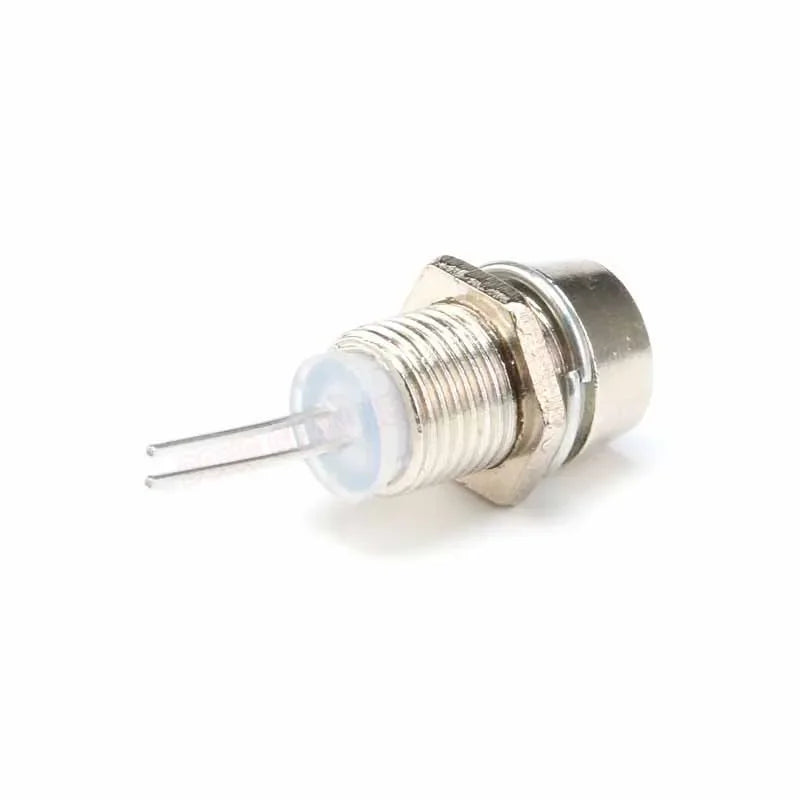 supports led isolants 3mm 5mm deux pièces transparents argentés bleus industriels