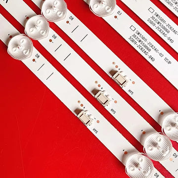 ruban led blanc moderne réutilisable aluminium fixe éclairage tv led backlight strip