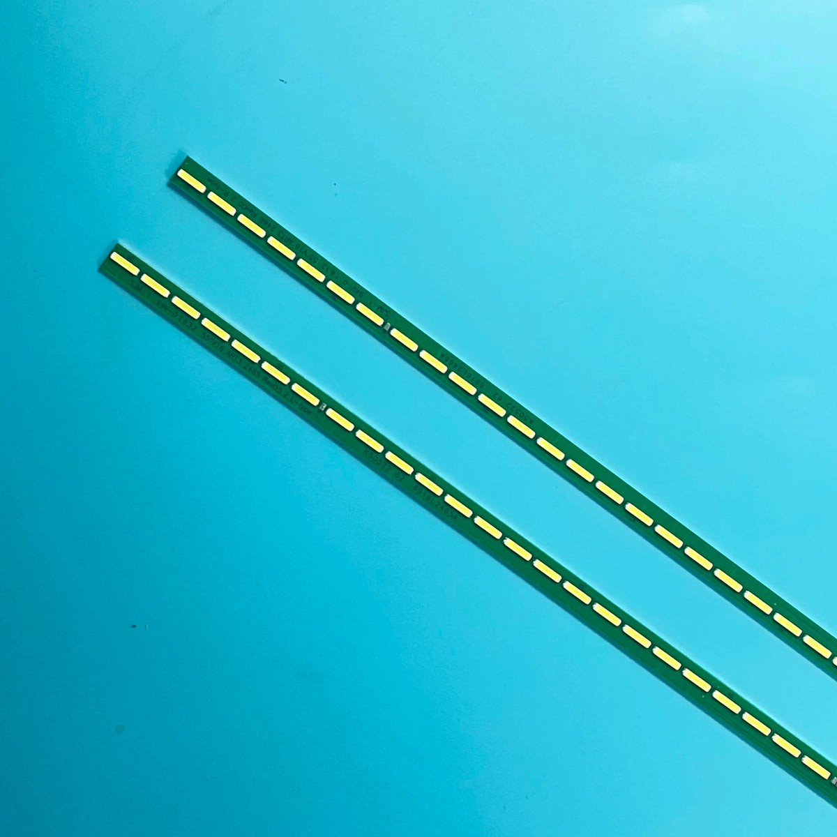 bande led rétro éclairage vert ligne jaune moderne connecteurs 603mm