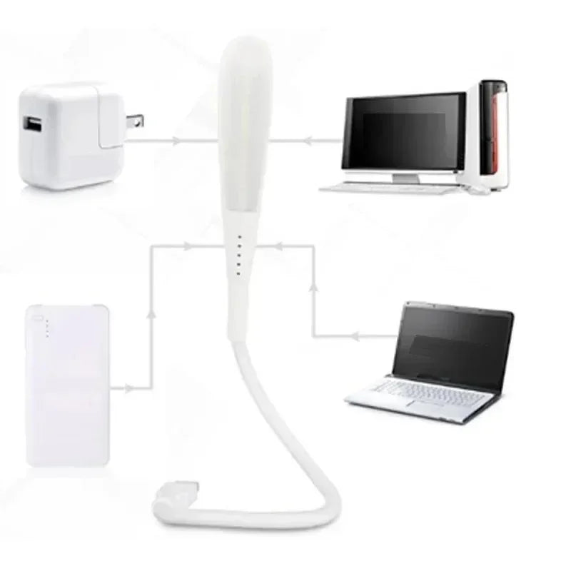 lampe usb led flexible moderne blanc rose turquoise lecture travail