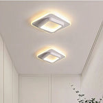 plafonnier led moderne blanc éclairage cuisine salon minimaliste(touches)flux249 2000v90 260ce