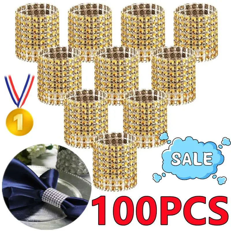 rubans décoratifs strass or argent élégants adhésifs mariage anniversaire fêtes 4cm 13cm pack