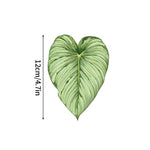 coasters feuilles tropicales vert blanc rose antidérapants moderne protége comptoir cuisine