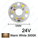 panneau led rond blanc 24v plaque lumineuse smd 2835 petite source lumière intérieur