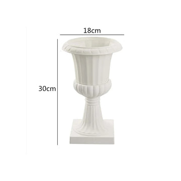 vase noir blanc rayures horizontales intérieur extérieur décoration jardin maison