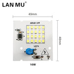 panneau led blanc moderne 10w 20w 30w 50w 100w 120° grille transistor