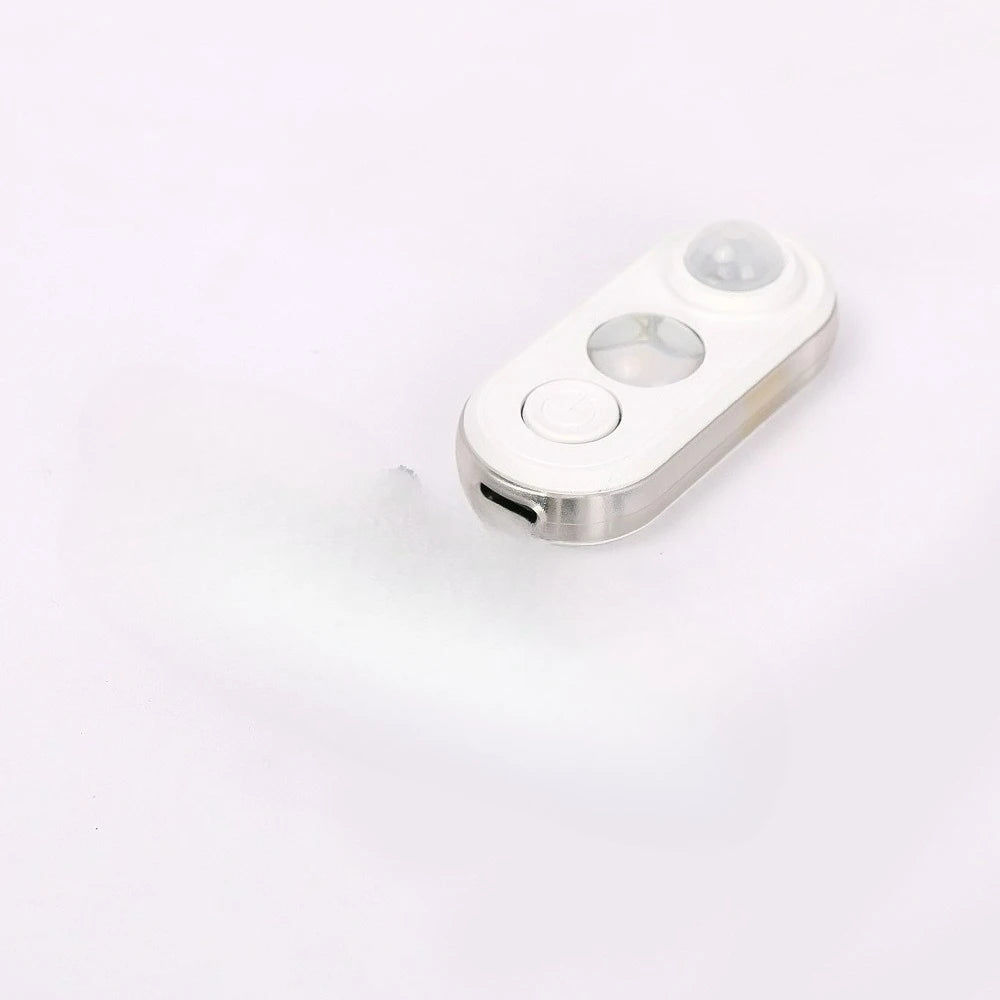 lampe sol détecteur mouvement noir blanche transparente moderne compact adhésif interrupteur nuit bébé chambre