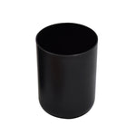 ensemble salle bain bambou distributeur savon porte brosse dents porte savon tasse noir