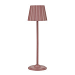 lampe table dorée plissée moderne batterie led rechargeable 5v cem rohs