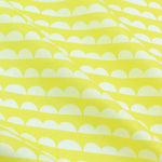 tissu coton imprimé demi cercles couleurs vives moderne graphique pliable opaque artisanal bricolage popeline