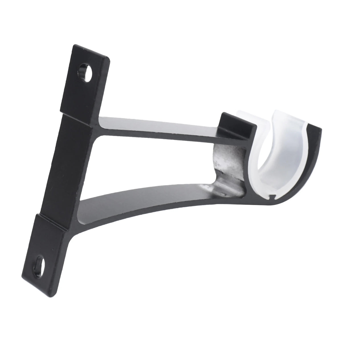 supports murals cordon câble noir blanc modernes fixations lisses opaques