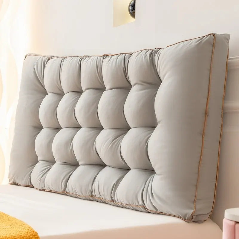 coussin lit gris motif relief contemporain 60cm 100cm 120cm 150cm 180cm 200cm