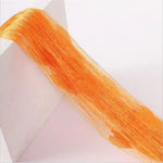 rideau decoratif franges coeurs romantique translucide salon chambre tringle maison