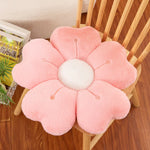 coussin fleurs stylisées orange bleu rose vert blanc jaune moderne décoration